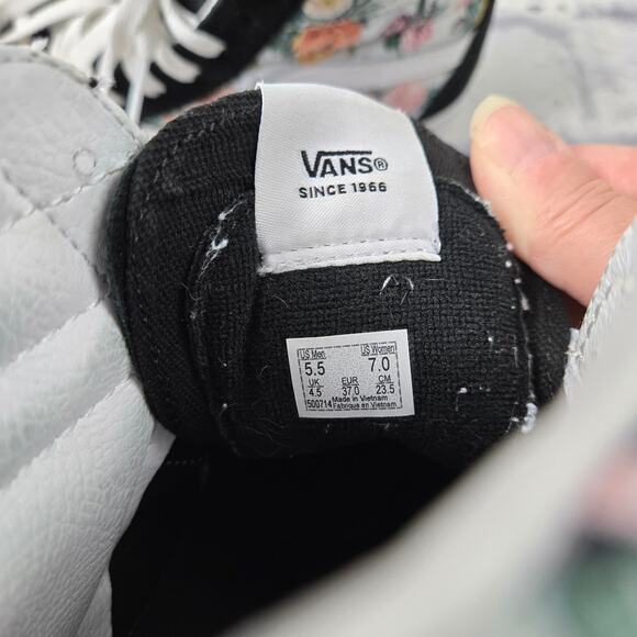 Van's SK8-Hi Garden Floral Women's Hi Top Sneaker - Picture 12 of 12